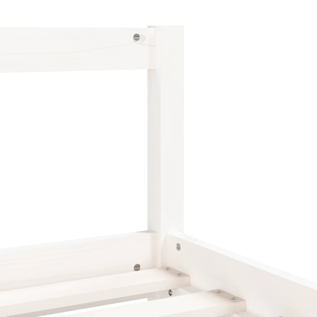 vidaXL Kinderbedframe met lades 80x200 cm massief grenenhout