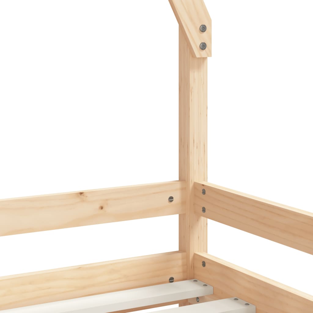 vidaXL Kinderbedframe 80x200 cm massief grenenhout