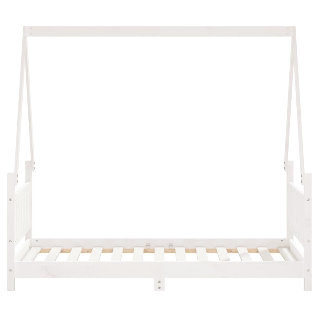 vidaXL Kinderbedframe 80x200 cm massief grenenhout