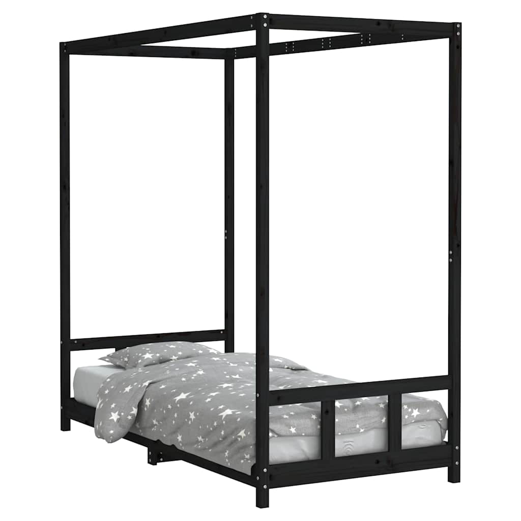 vidaXL Kinderbedframe 70x140 cm massief grenenhout