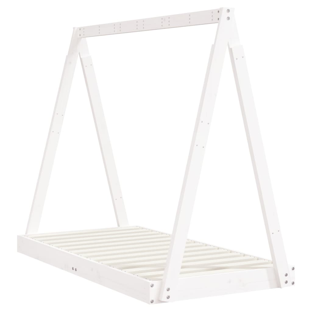 vidaXL Kinderbedframe 70x140 cm massief grenenhout