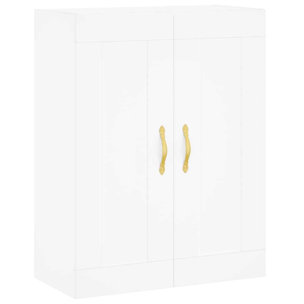 vidaXL Wandkast 69,5x34x90 cm bewerkt hout wit