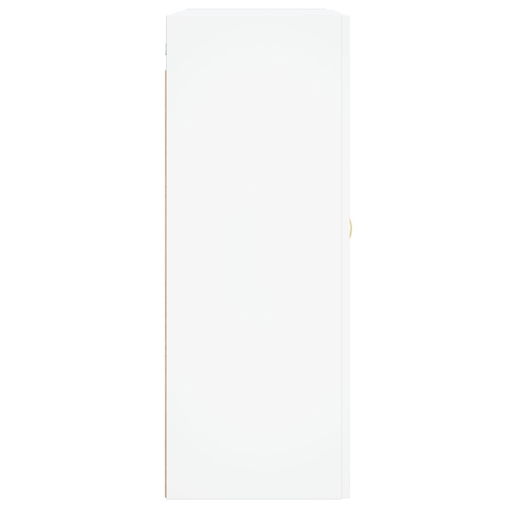 vidaXL Wandkast 69,5x34x90 cm bewerkt hout wit