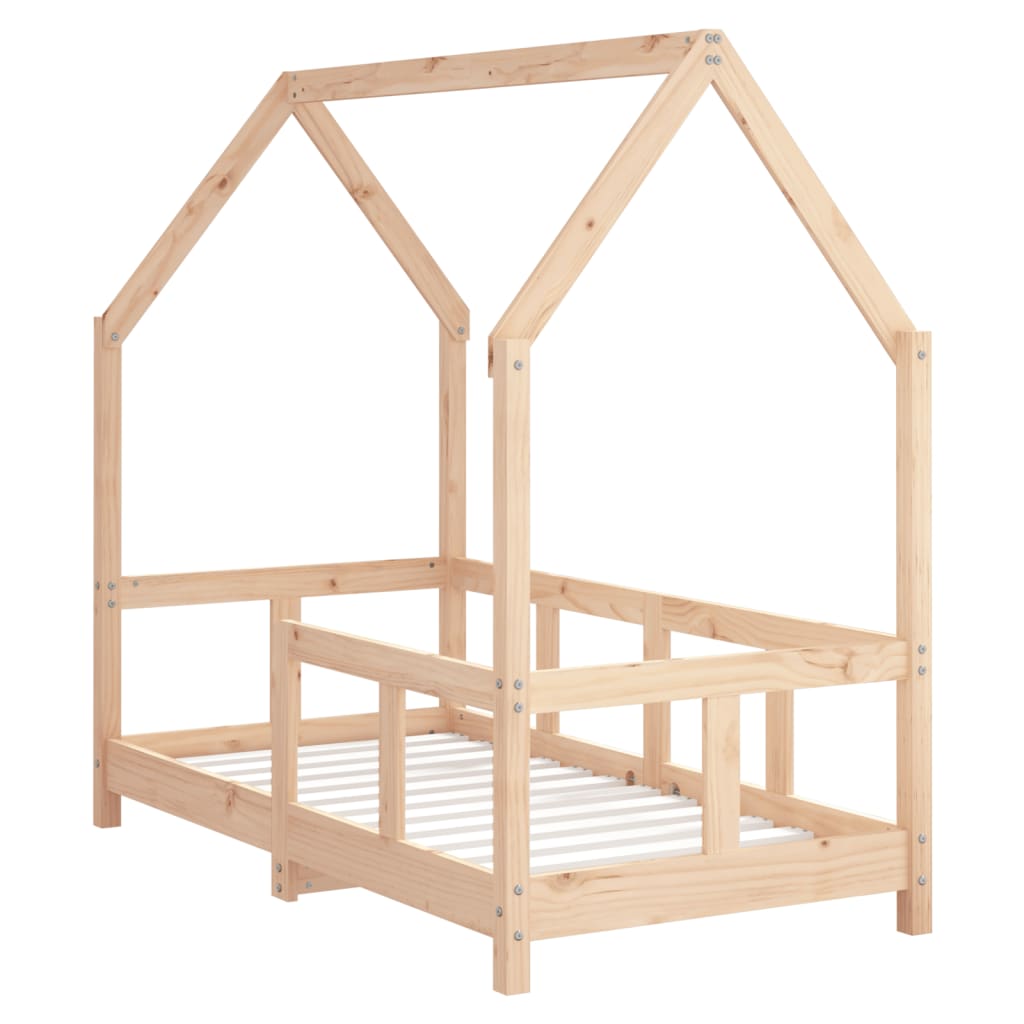 vidaXL Kinderbedframe 80x200 cm massief grenenhout