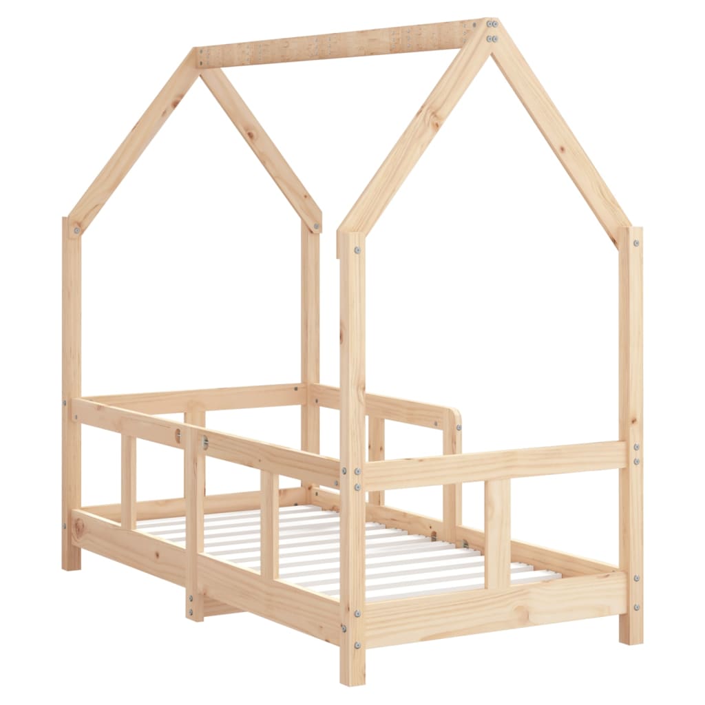 vidaXL Kinderbedframe 80x200 cm massief grenenhout