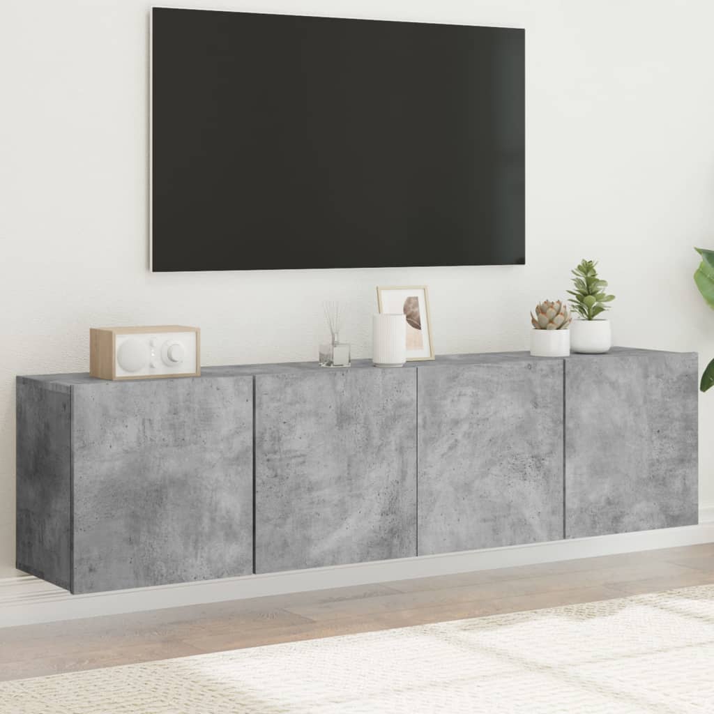 vidaXL Tv-meubel wandgemonteerd 60x30x41 cm wit