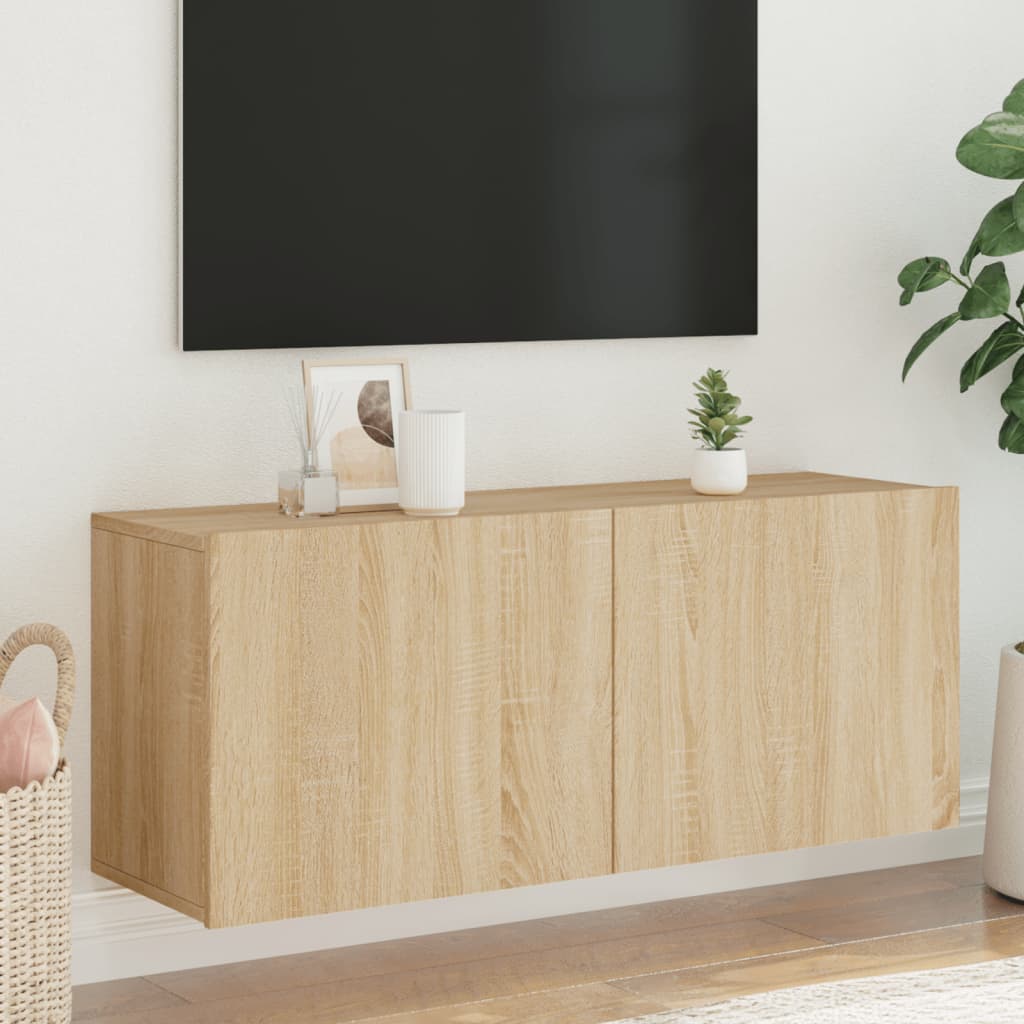 vidaXL Tv-meubel wandgemonteerd 60x30x41 cm wit