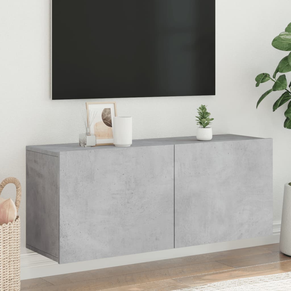 vidaXL Tv-meubel wandgemonteerd 60x30x41 cm wit