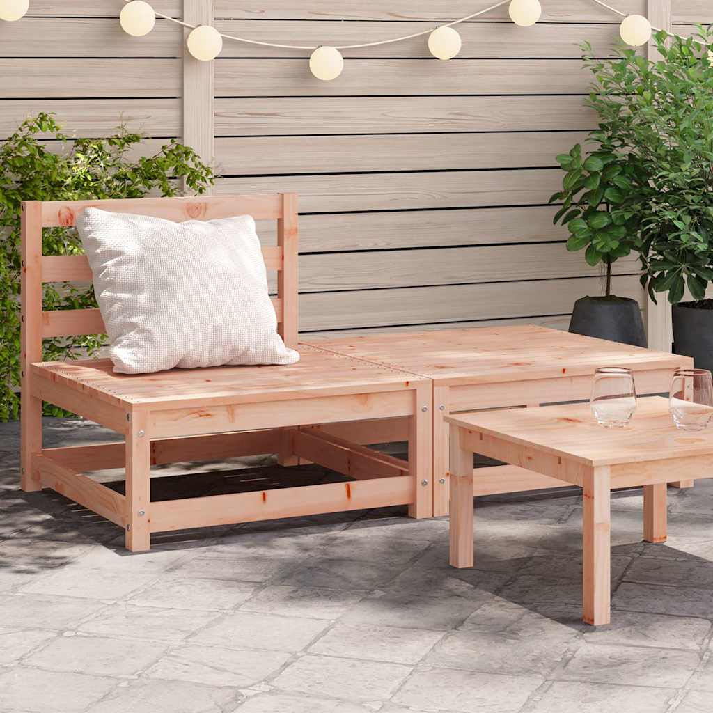 vidaXL Tuinhoekbank 2 st 70x70x67 cm massief grenenhout