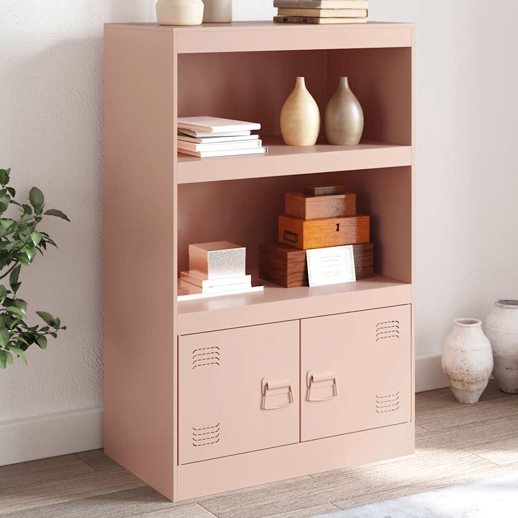 vidaXL Sideboard 67x39x107 cm steel black