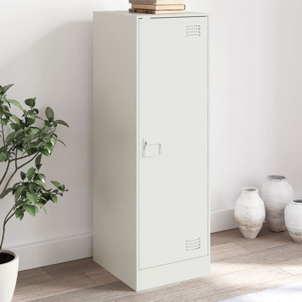 vidaXL Dressoir 34,5x39x107 cm staal zwart