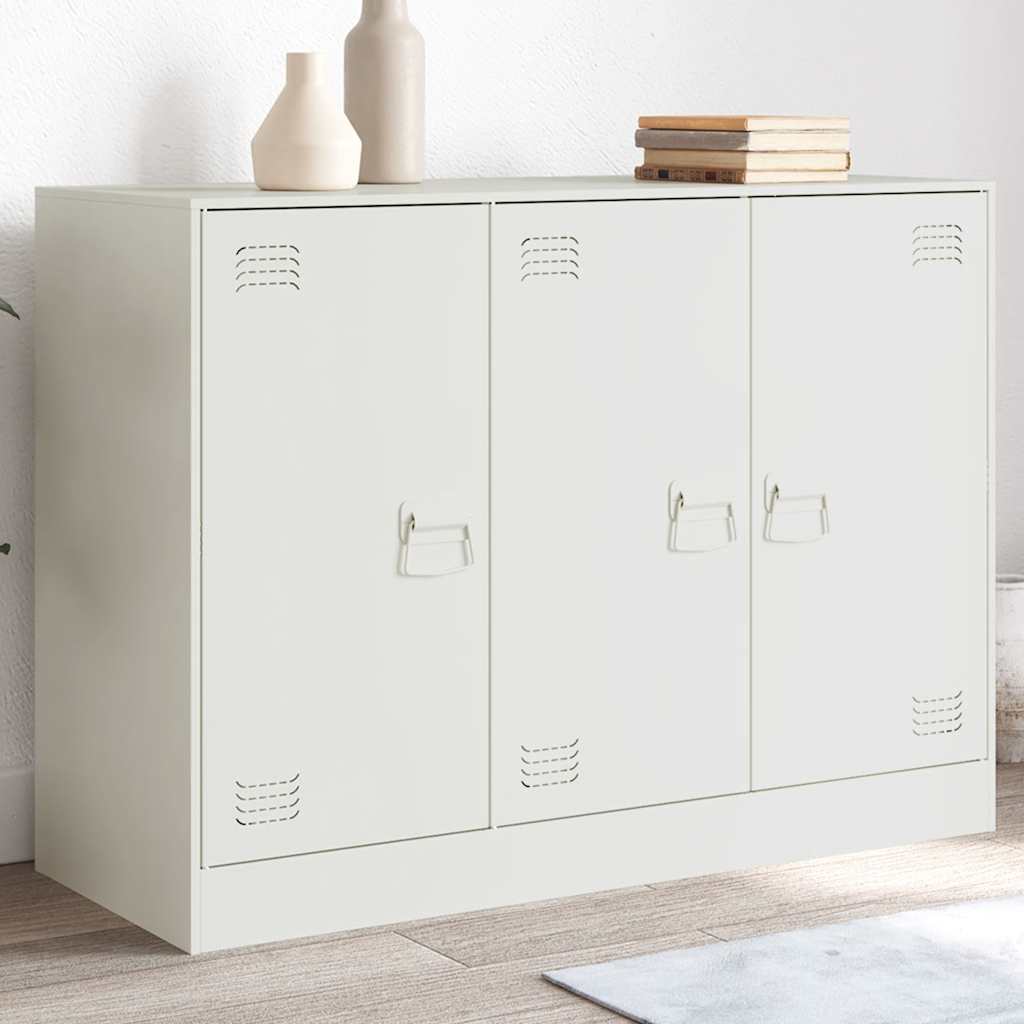 vidaXL Sideboard 99x39x73 cm steel black