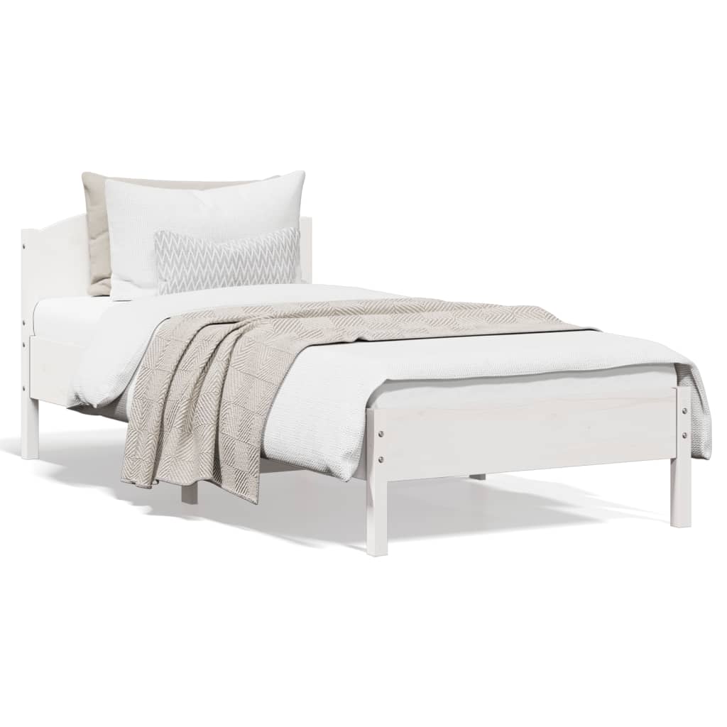 vidaXL Bedframe zonder matras massief grenenhout 200x200 cm