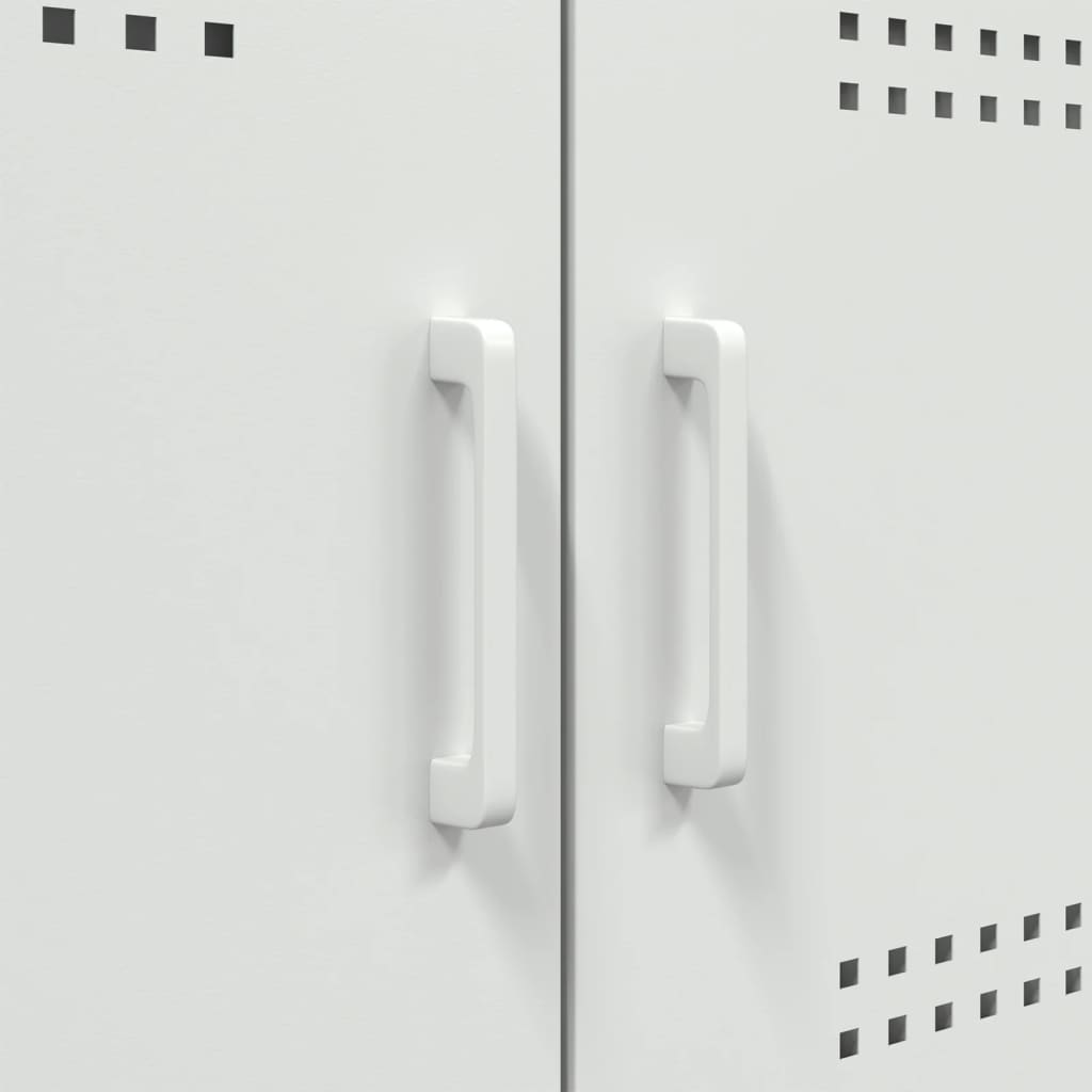 vidaXL Tv-meubelen 2 st 68x39x50,5 cm staal zwart