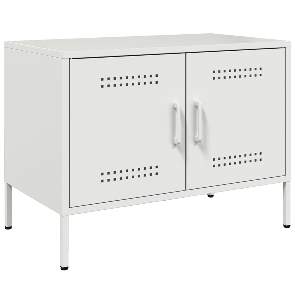 vidaXL Tv-meubelen 2 st 68x39x50,5 cm staal zwart