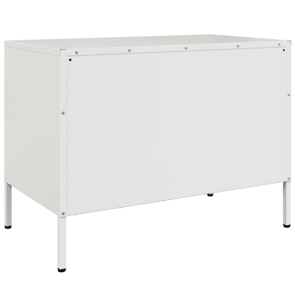 vidaXL Tv-meubelen 2 st 68x39x50,5 cm staal zwart