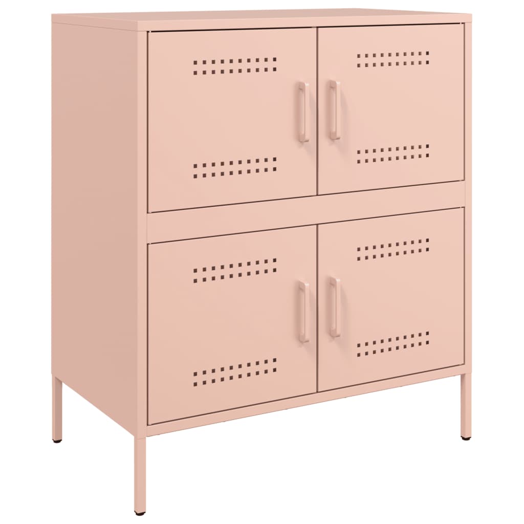 vidaXL Sideboard 68x39x79 cm steel black