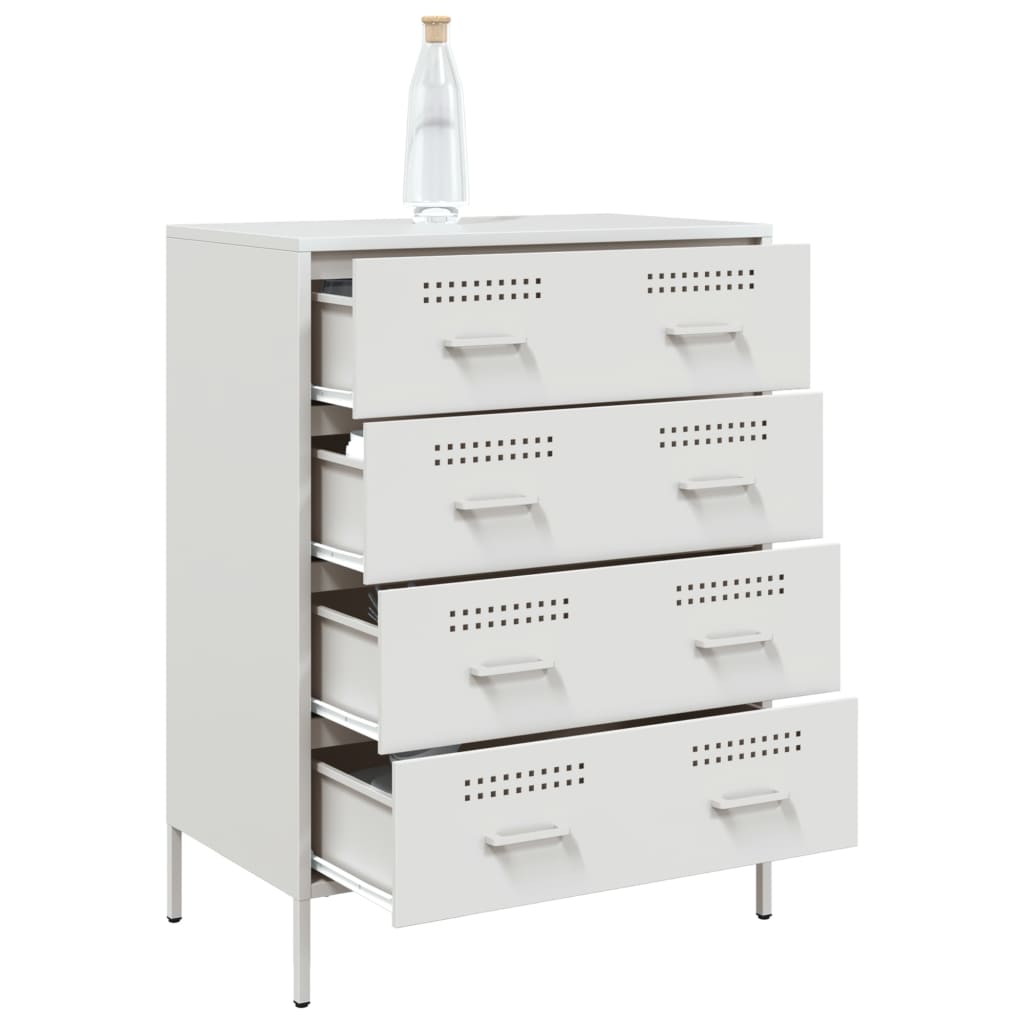 vidaXL Sideboard 68x39x89 cm steel black