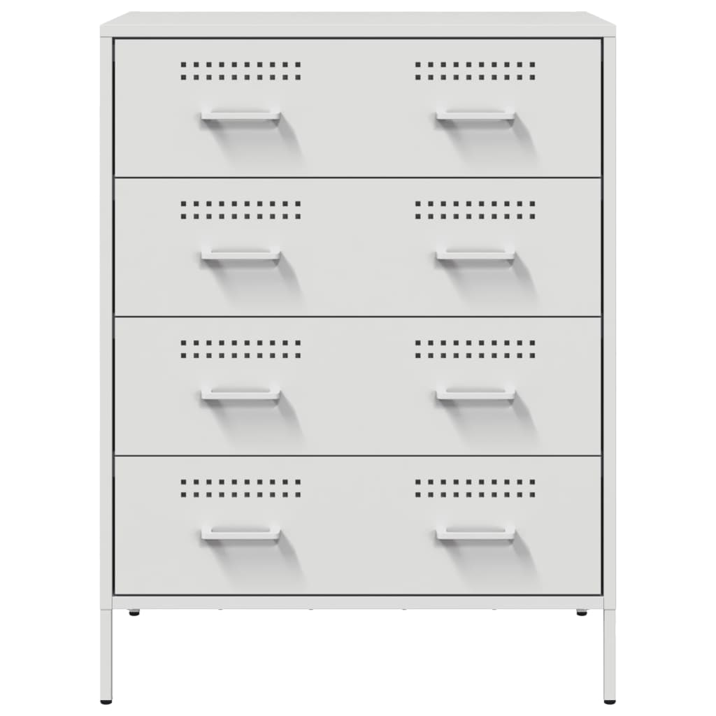 vidaXL Sideboard 68x39x89 cm steel black