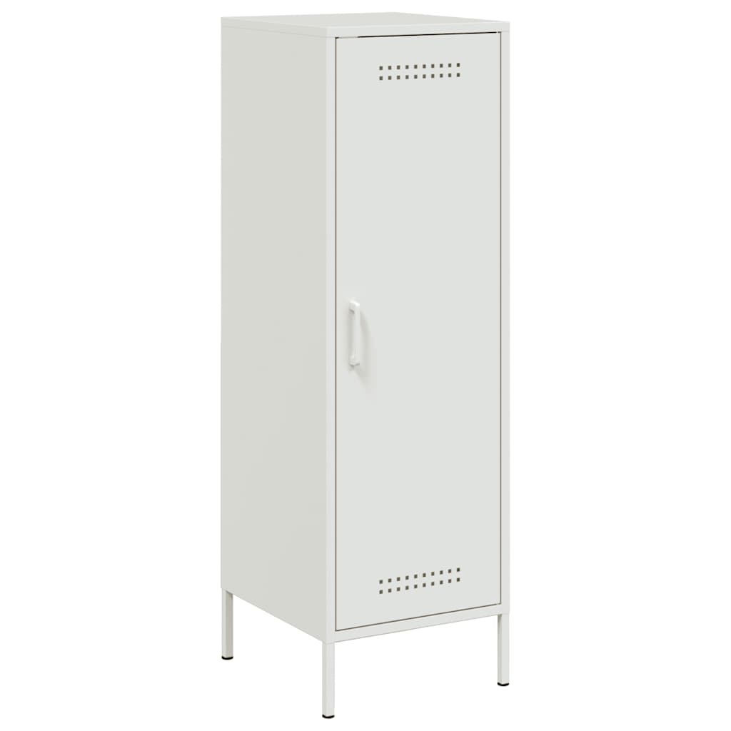 vidaXL Hoge kast 36x39x113 cm staal zwart