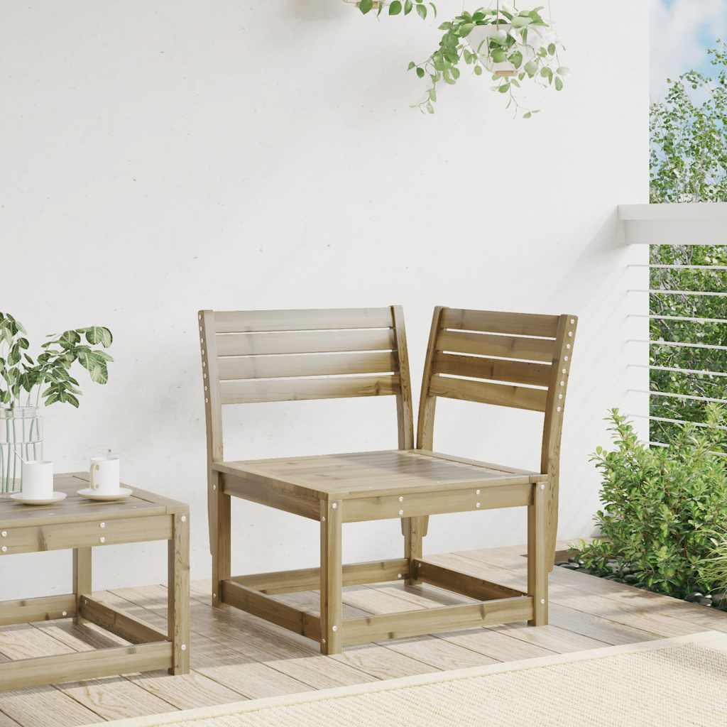 vidaXL Tuinhoekbank 73x73x78 cm massief grenenhout