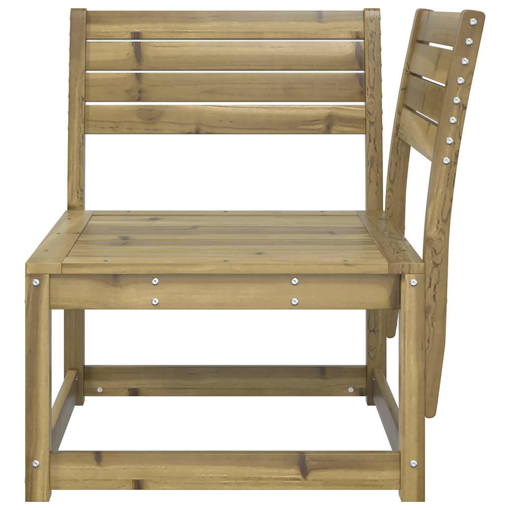 vidaXL Tuinhoekbank 73x73x78 cm massief grenenhout