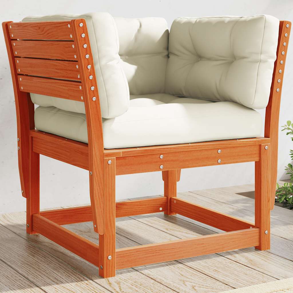 vidaXL Tuinstoel massief grenenhout