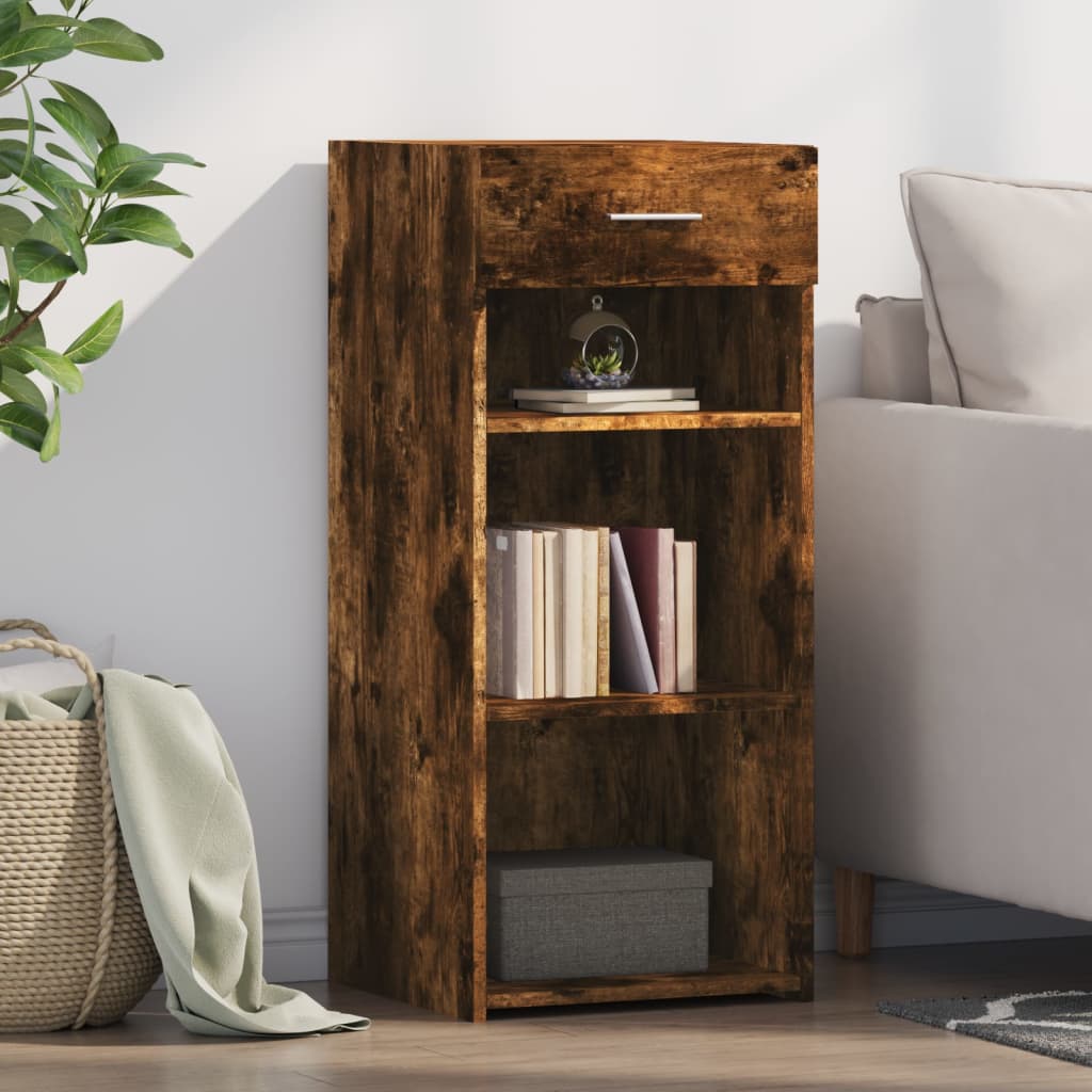 vidaXL Dressoir 40x42,5x93 cm bewerkt hout wit