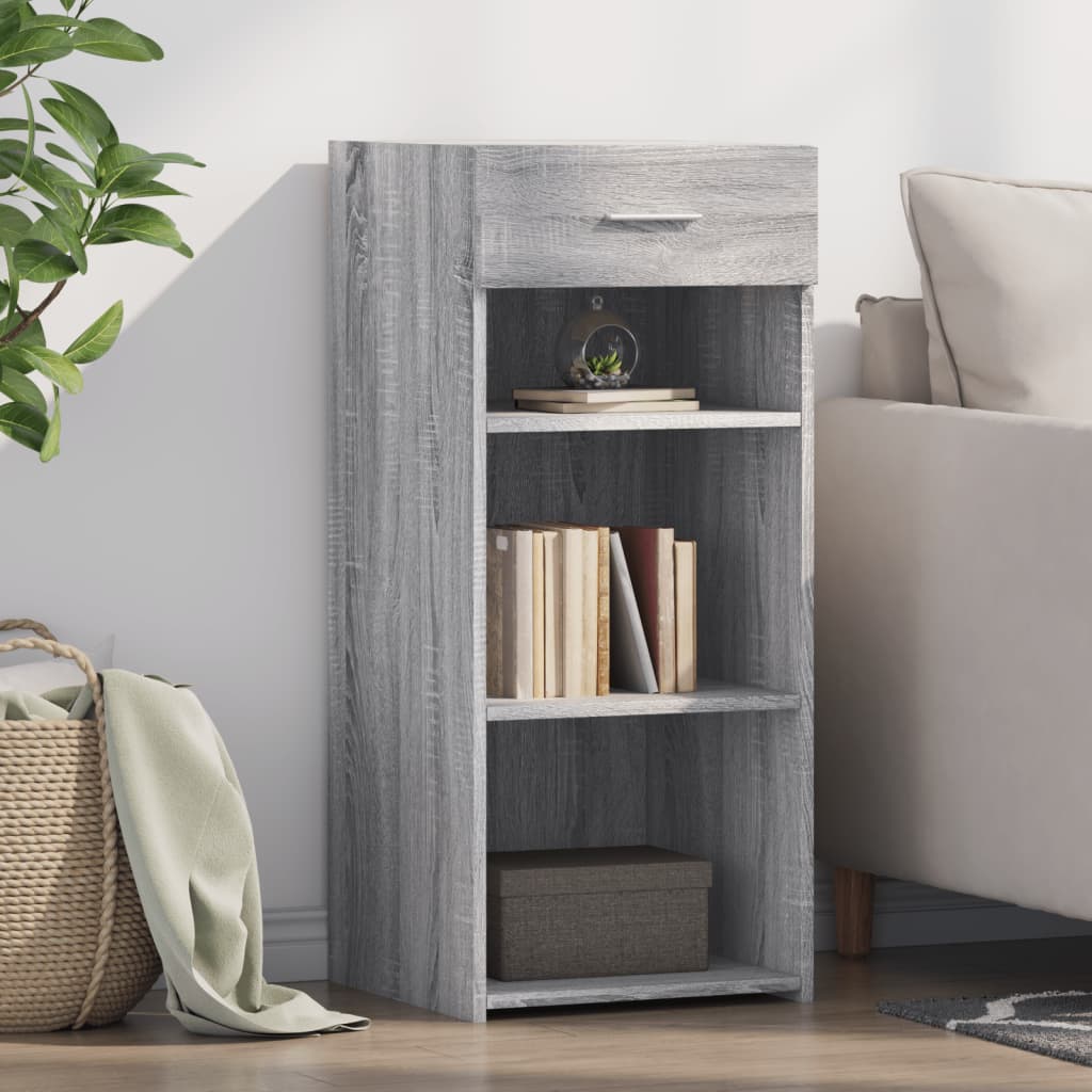 vidaXL Dressoir 40x42,5x93 cm bewerkt hout wit