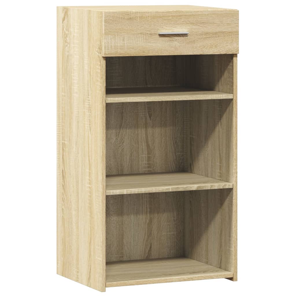 vidaXL Sideboard 50x42.5x93 cm engineered wood white