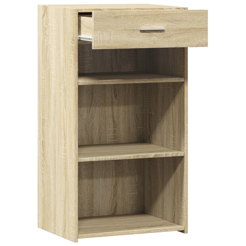 vidaXL Sideboard 50x42.5x93 cm engineered wood white