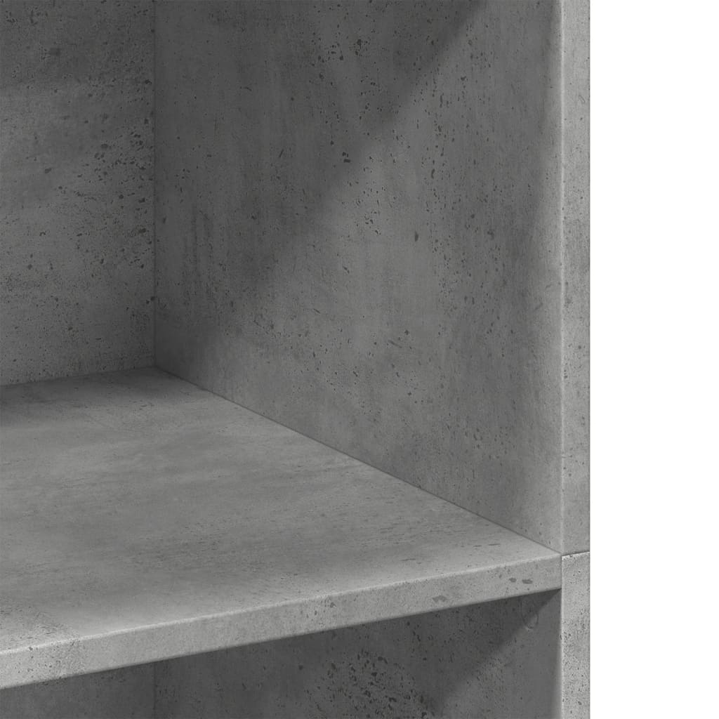vidaXL Hoge kast 70x41x124 cm bewerkt hout wit