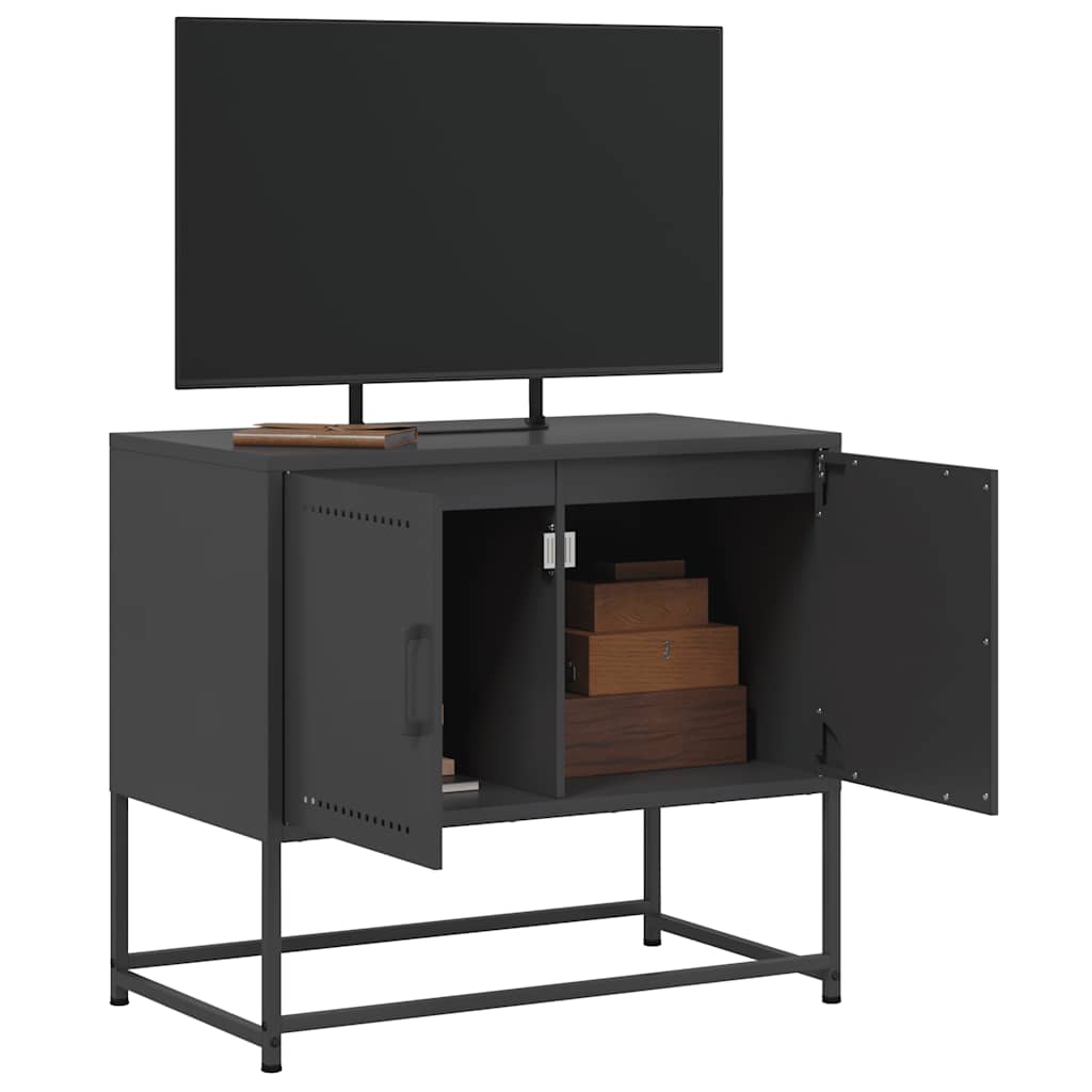 vidaXL TV cabinet 68.5x39x60.5 cm steel anthracite