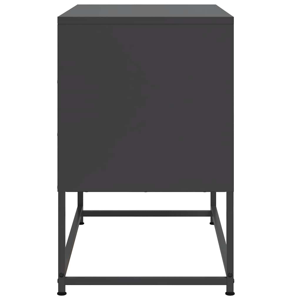 vidaXL TV cabinet 68.5x39x60.5 cm steel anthracite