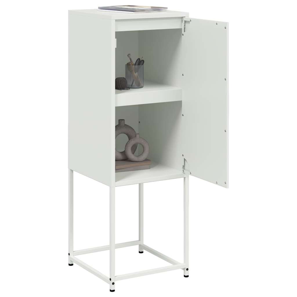 vidaXL Tall cabinet 36x39x107 cm steel black