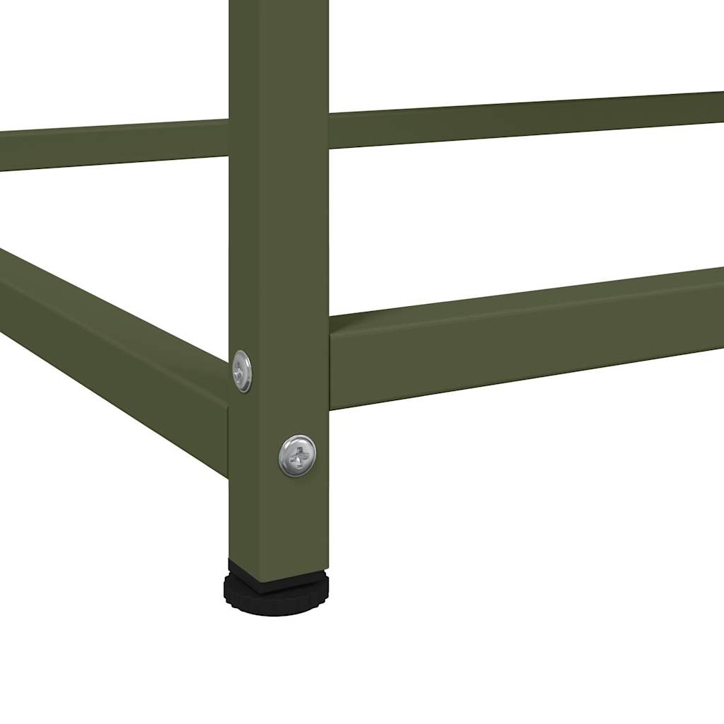 vidaXL Hoge kast 100,5x39x107 cm staal zwart
