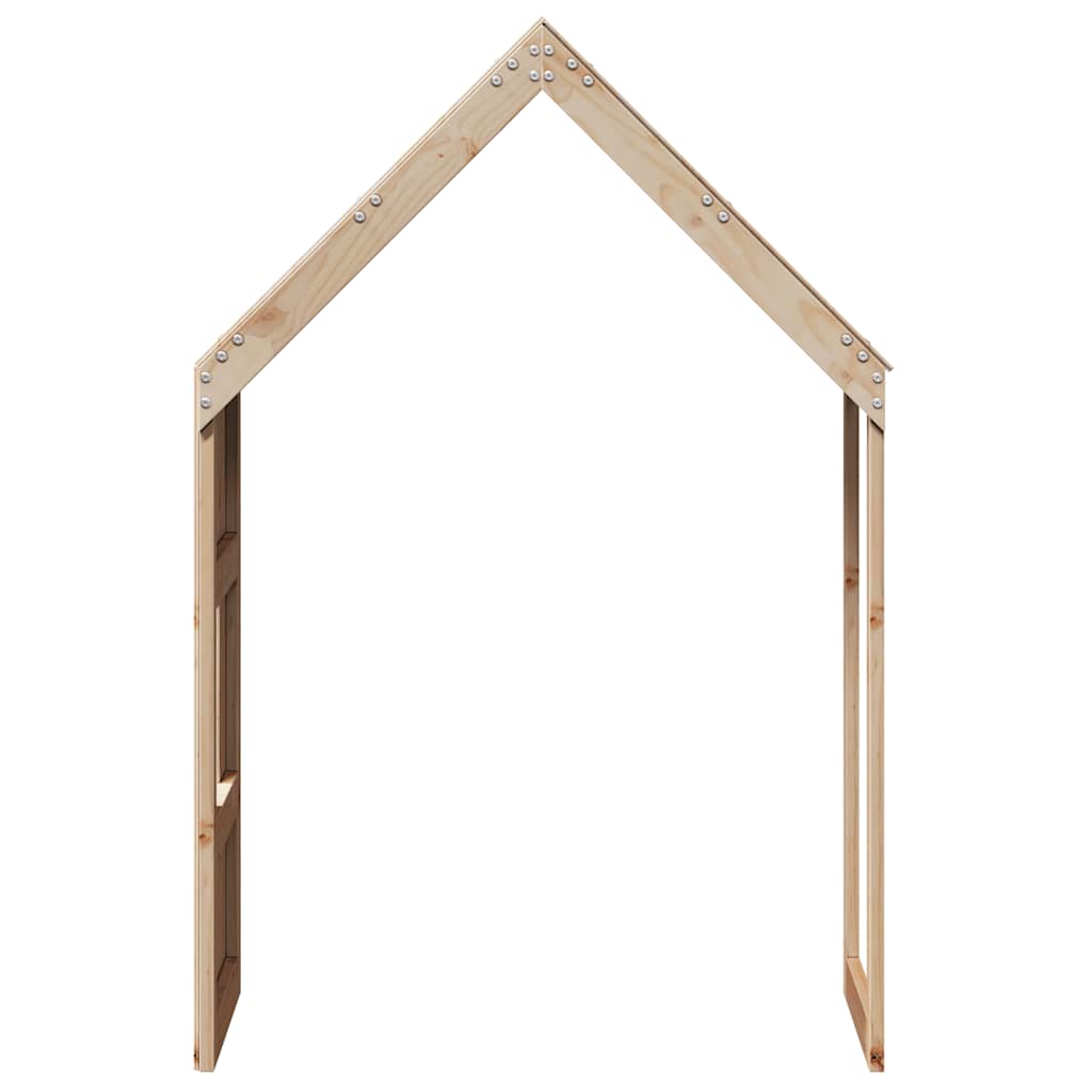vidaXL Kinderbedhuisje 60x89x134,5 cm massief grenenhout