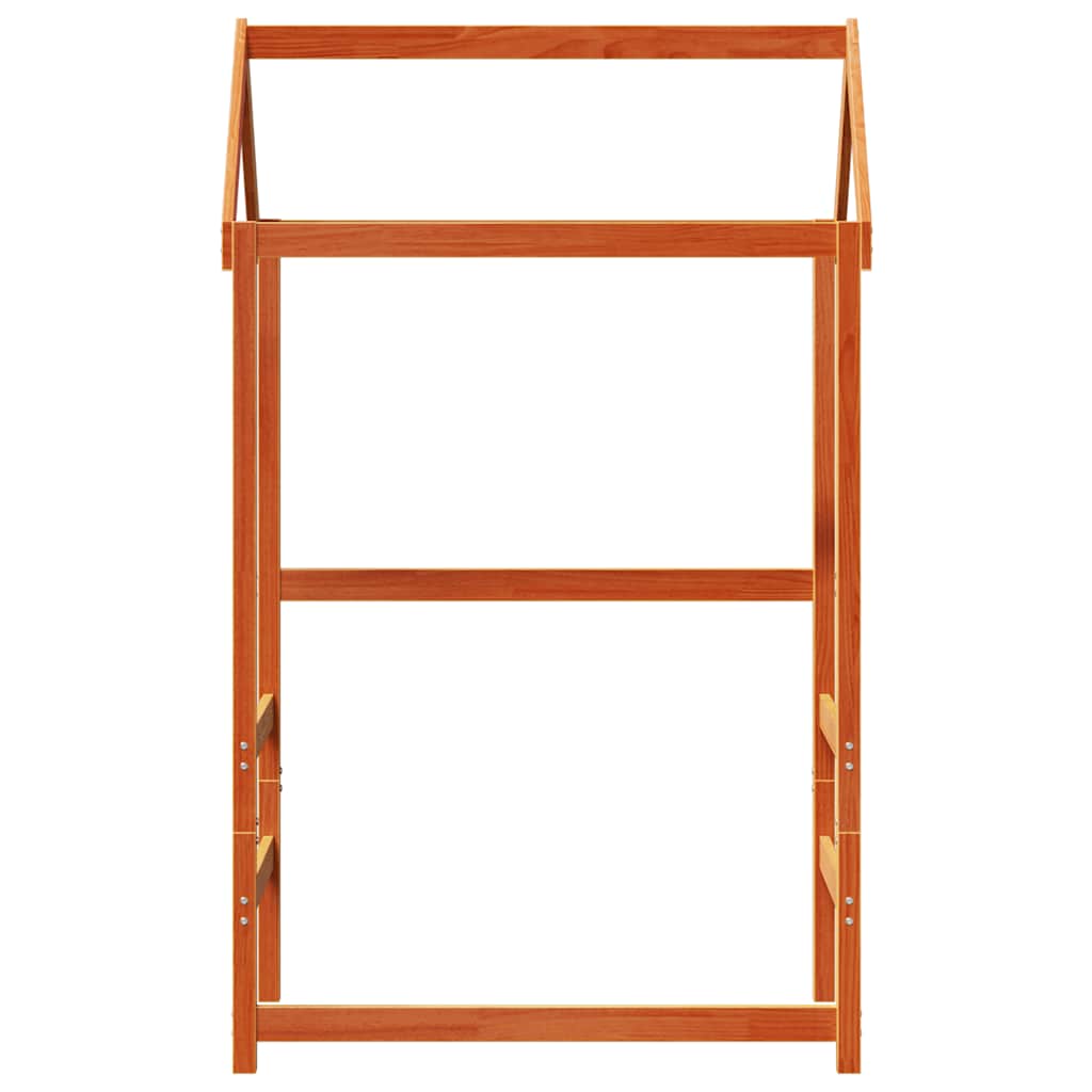 vidaXL Kinderbedhuisje 118x70x176,5 cm massief grenenhout