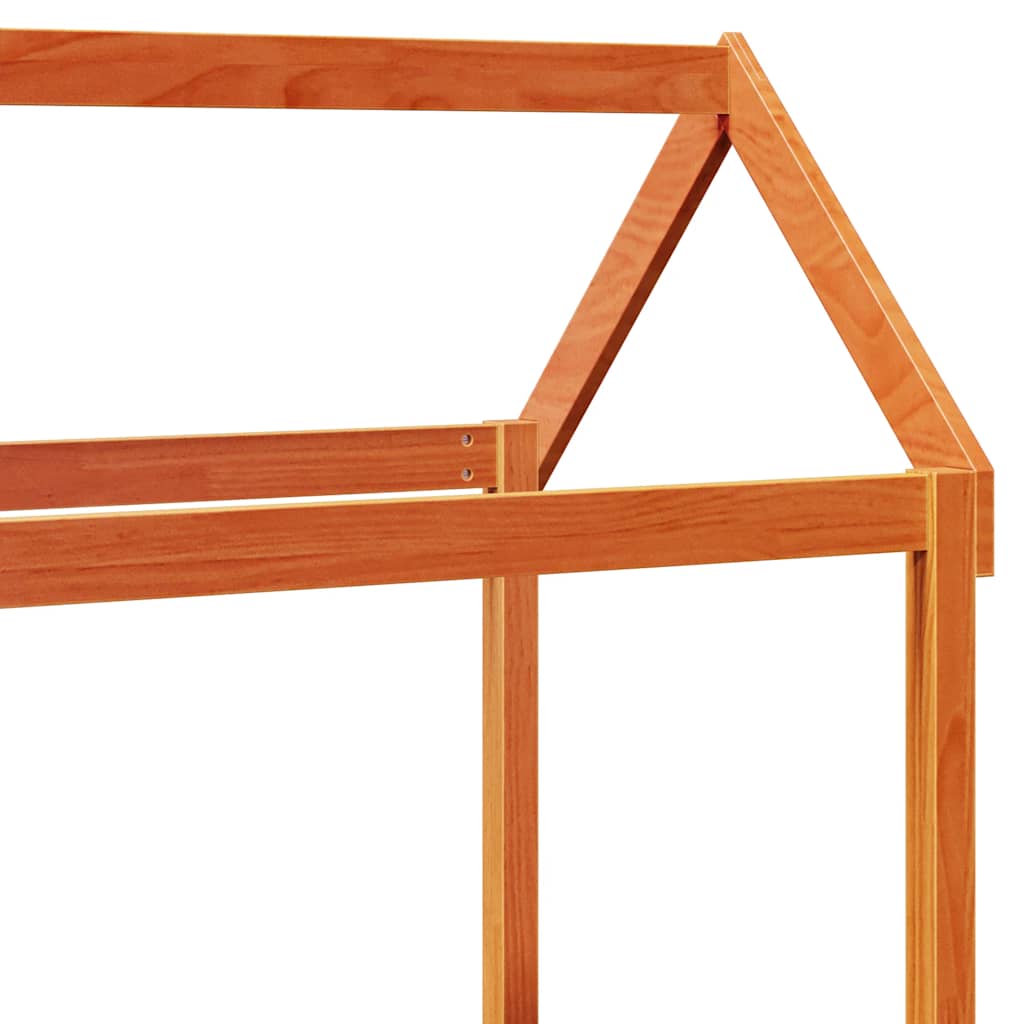 vidaXL Kinderbedhuisje 118x70x176,5 cm massief grenenhout