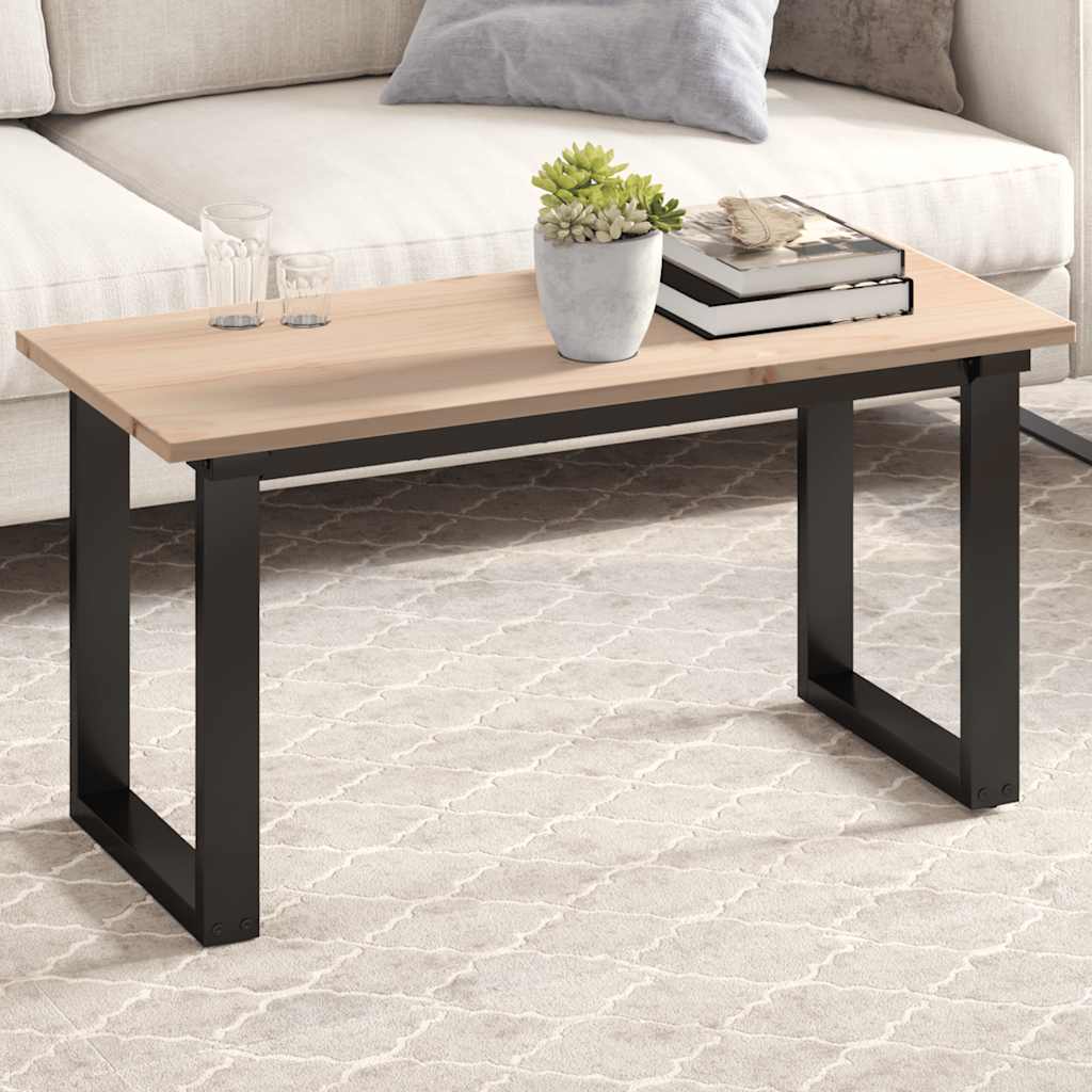 vidaXL Tafelblad vierkant 40x40x1,7 cm massief grenenhout