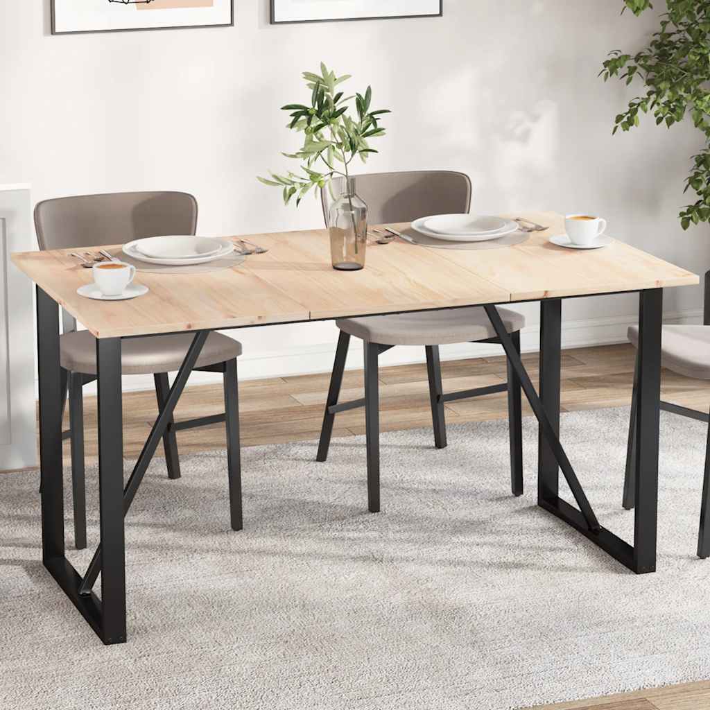 vidaXL Tafelblad vierkant 40x40x1,7 cm massief grenenhout