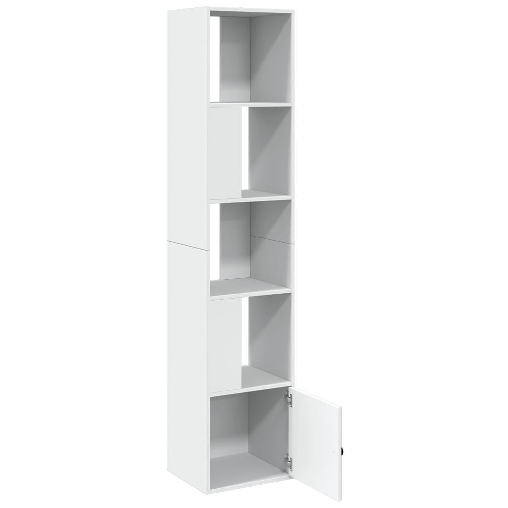 vidaXL Boekenkast 70x36x189 cm bewerkt hout wit