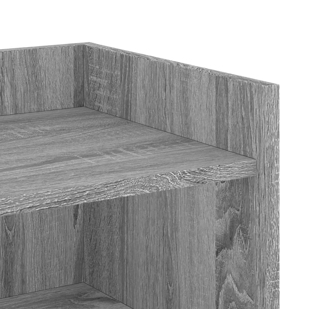 vidaXL Dressoir 45x35x75 cm bewerkt hout wit