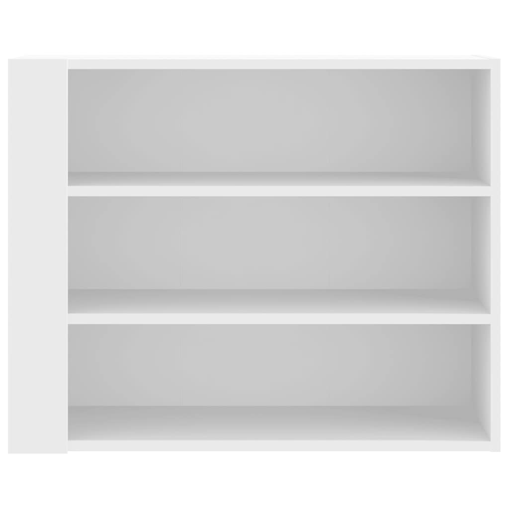 vidaXL Wall Cabinet 75x35x60 cm Engineered Wood White
