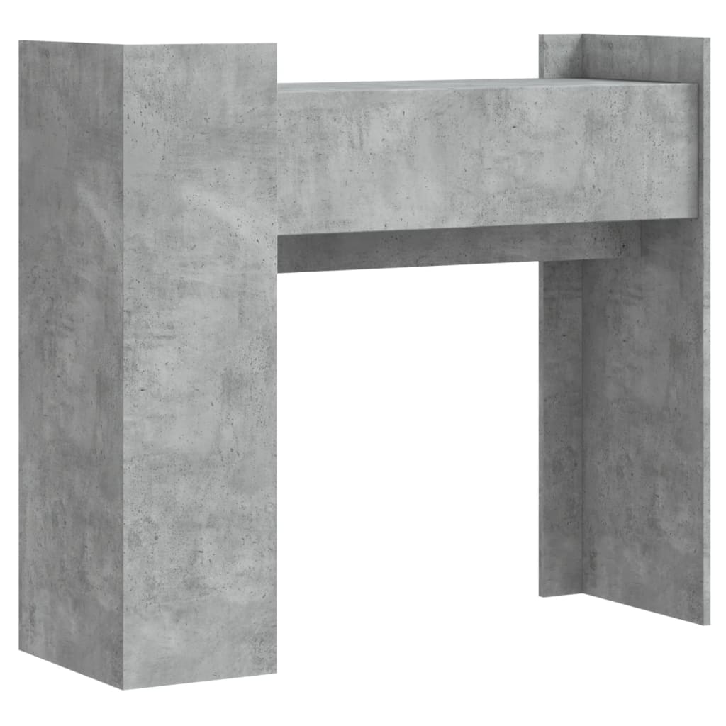 vidaXL Wandtafel 100x35x90 cm bewerkt hout wit