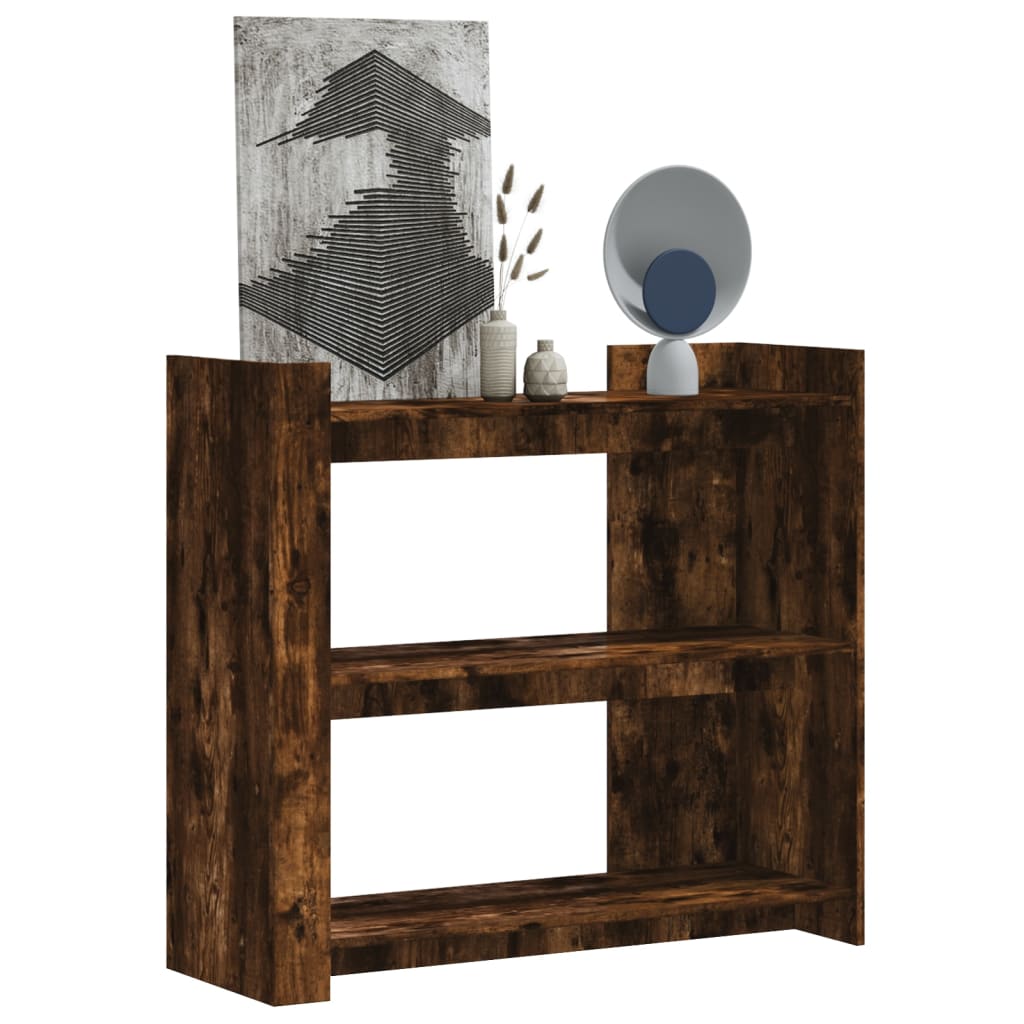 vidaXL Wandtafel 100x35x90 cm bewerkt hout wit