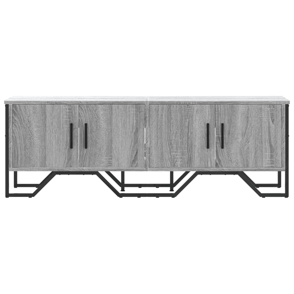 vidaXL Tv-meubel 122x34x41 cm bewerkt hout zwart