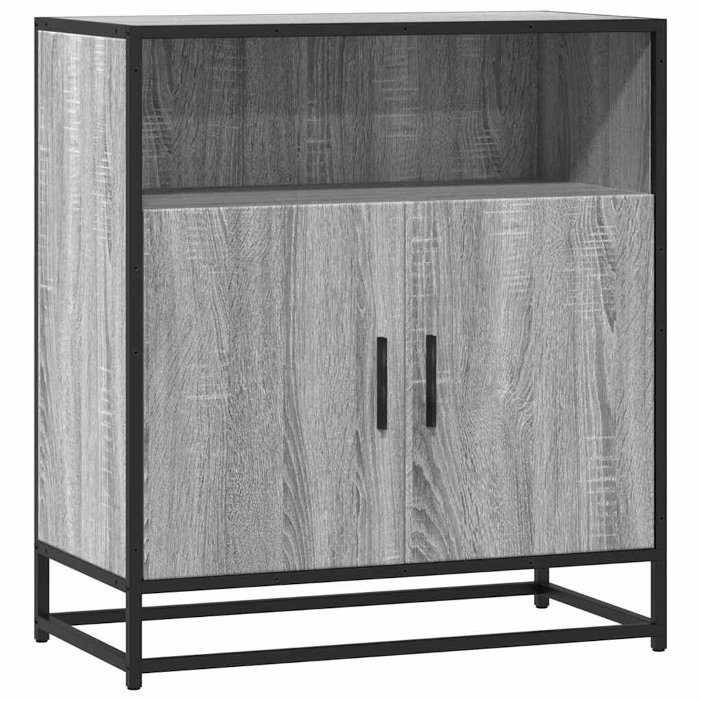 vidaXL Dressoir 68x35x76 cm bewerkt hout sonoma eikenkleurig