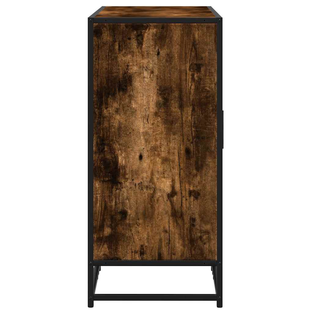 vidaXL Dressoir 94x35x76 cm bewerkt hout zwart