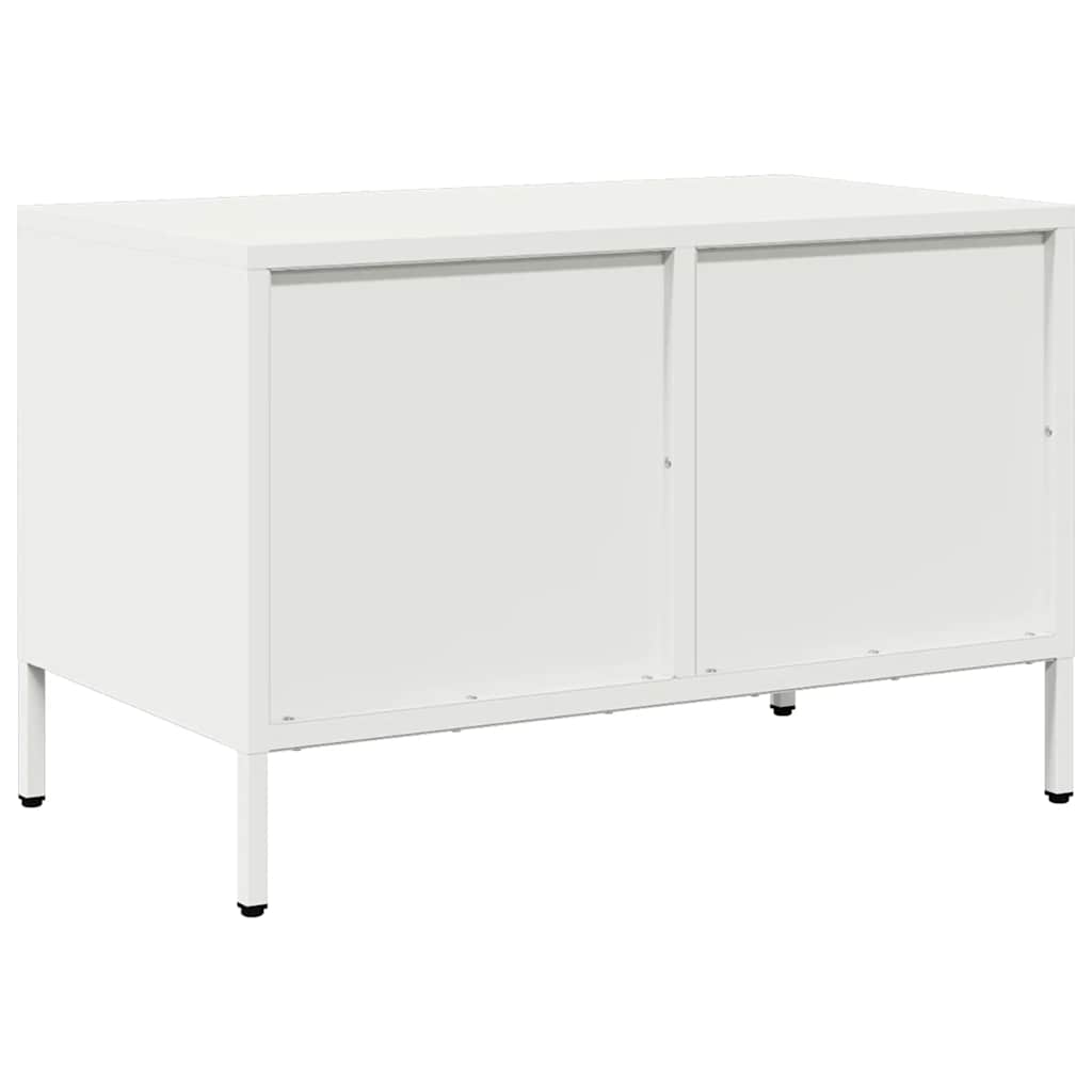 vidaXL TV Cabinet 101.5x39x43.5 cm Cold Rolled Steel Black